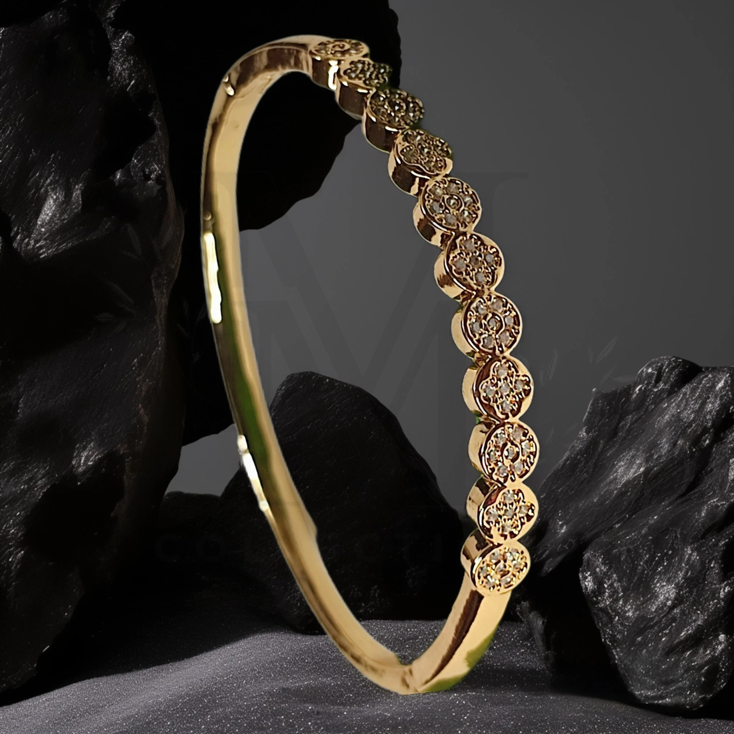 Golden Cartier-Inspired Bangle