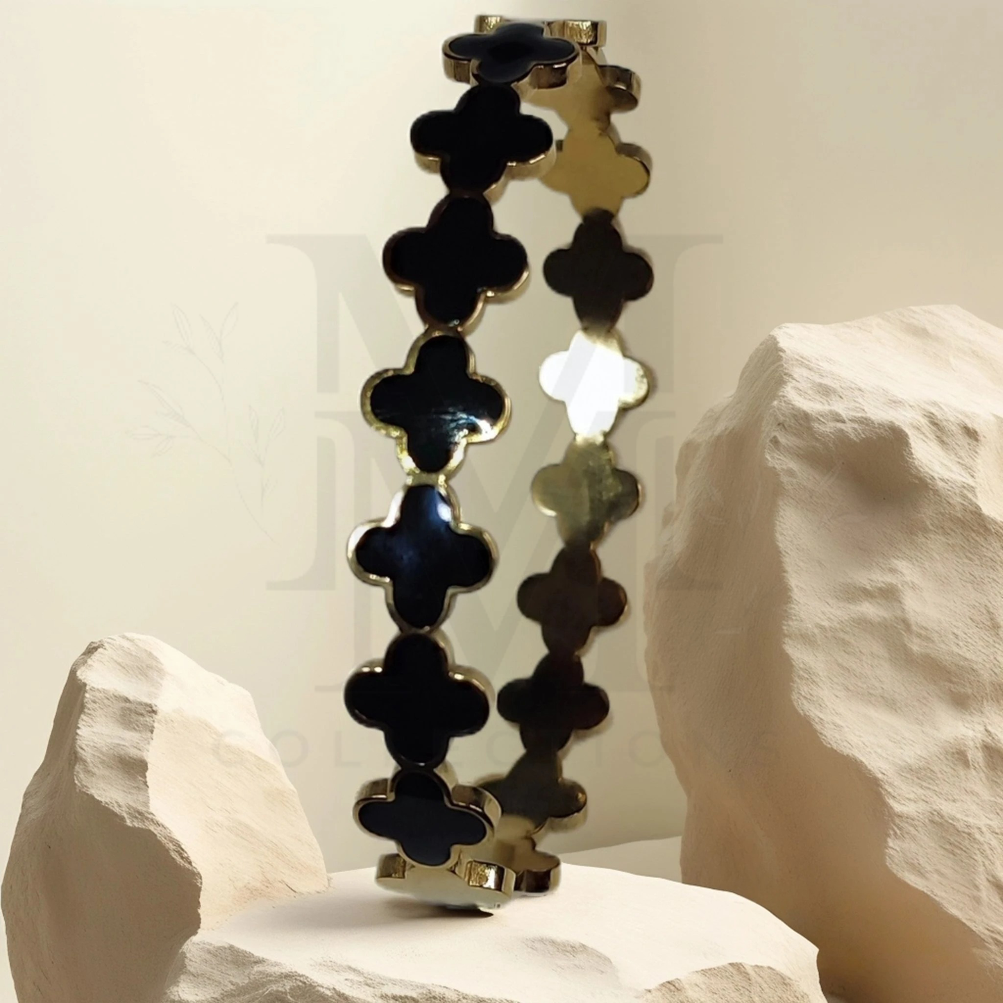 Black Clover Stackable Bracelet